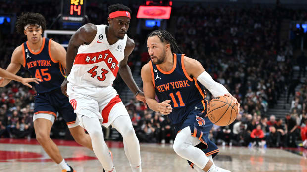 Pascal Siakam Jalen Brunson Raptors
